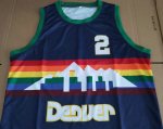 NBA 2 English Denver Nuggets Maillot Marine imprimé